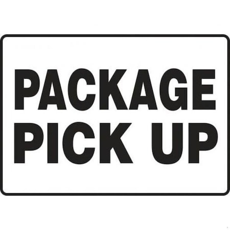 Accuform Safety Sign PALLET STORAGE AREA 10 in MVHR533XL